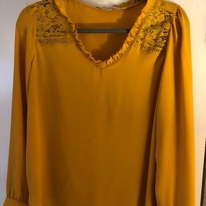 LOFT long sleeve blouse